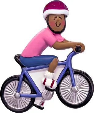 Bicycle Rider: Female, African - American - Last Elf on the Left