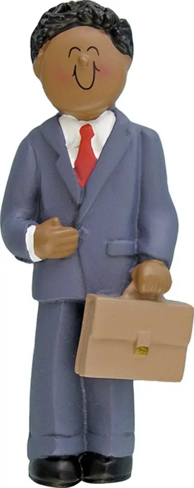 Business Person: Male, African - American - Last Elf on the Left