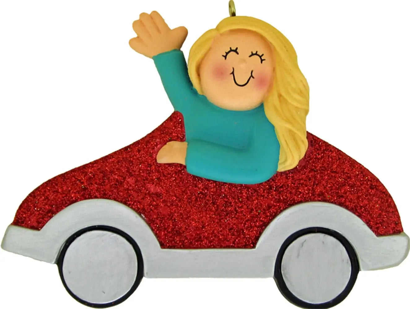 Car, Red: Female, Blonde - Last Elf on the Left