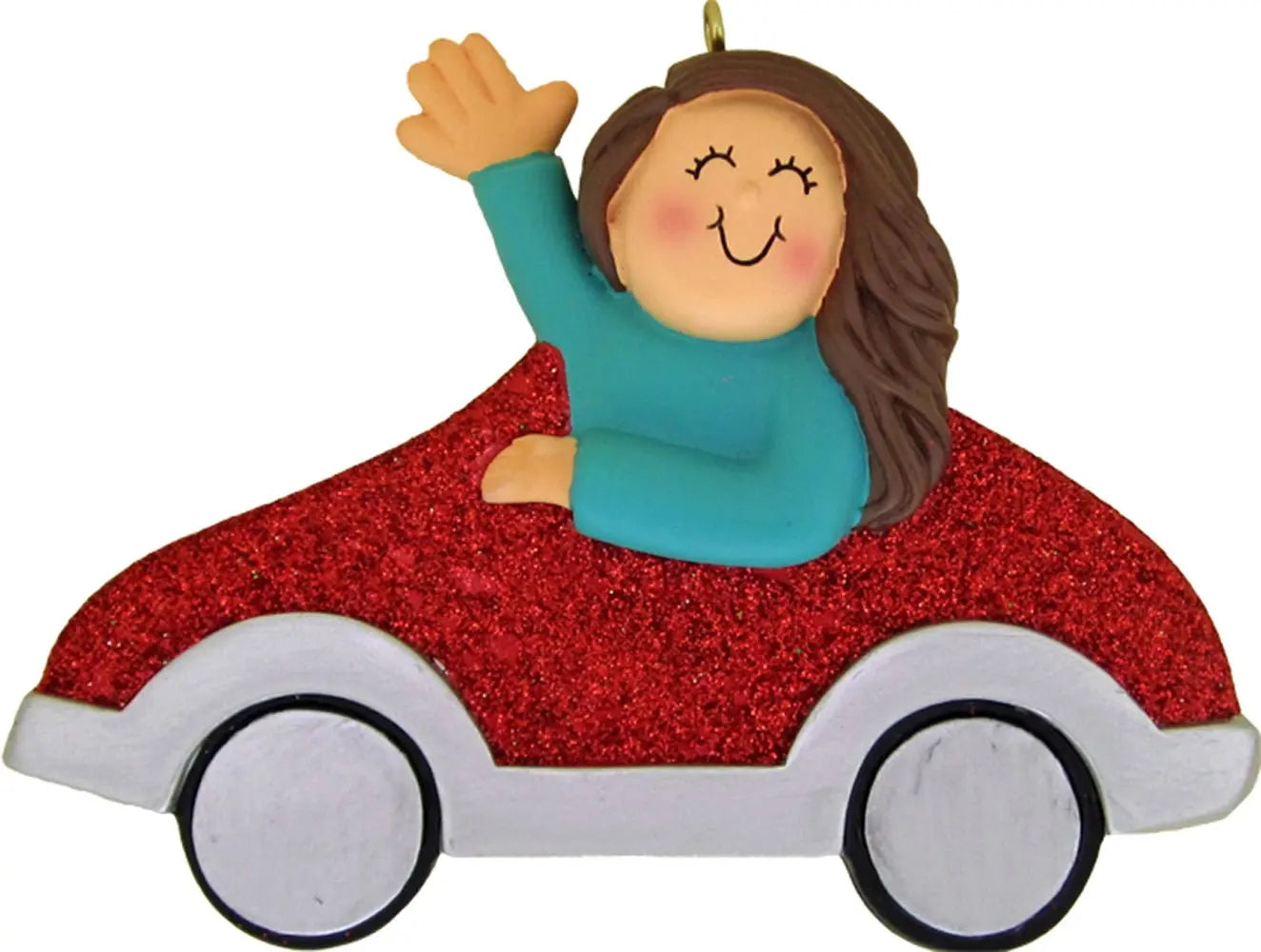 Car, Red: Female, Brown - Last Elf on the Left