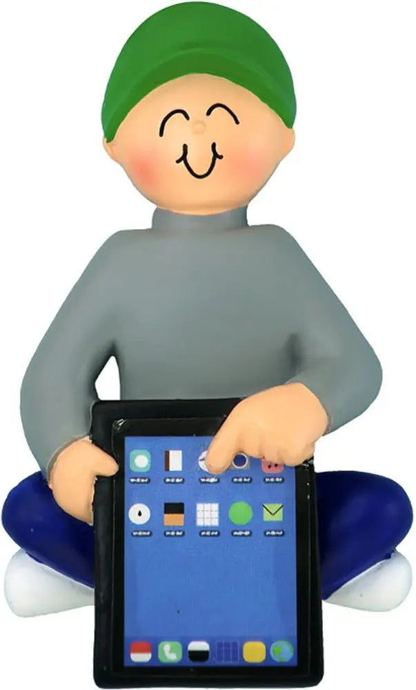 Child w/ Tablet: Male - Last Elf on the Left