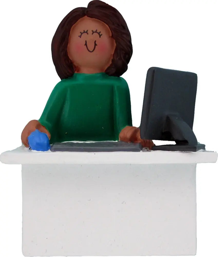 Computer User: Female, African - American - Last Elf on the Left