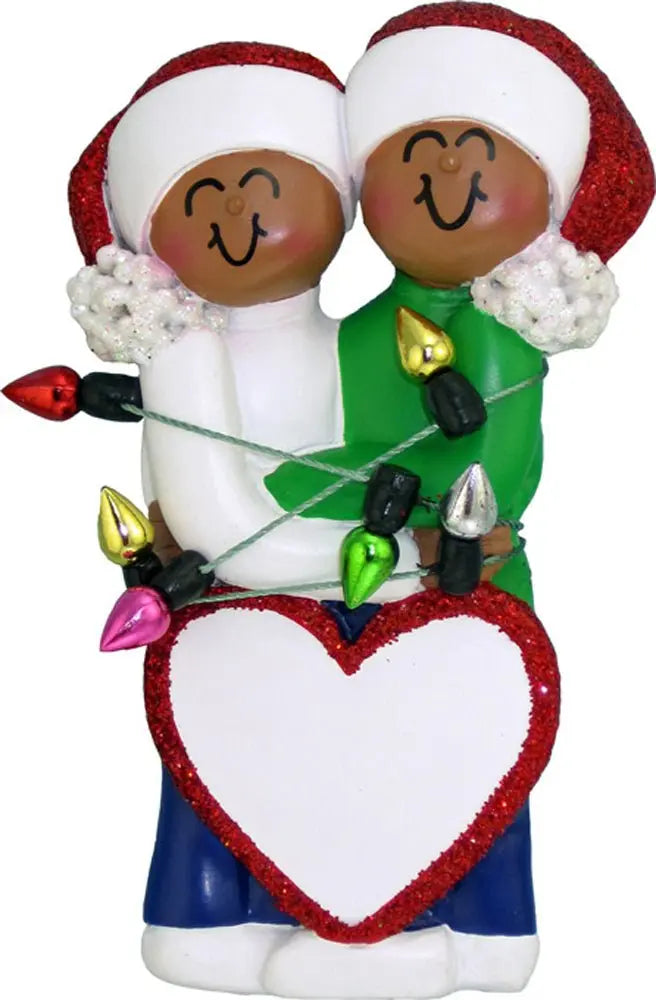 Couple's First Christmas: Both African - American - Last Elf on the Left