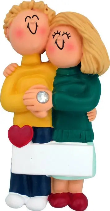 Engaged Couple: Both Blonde - Last Elf on the Left