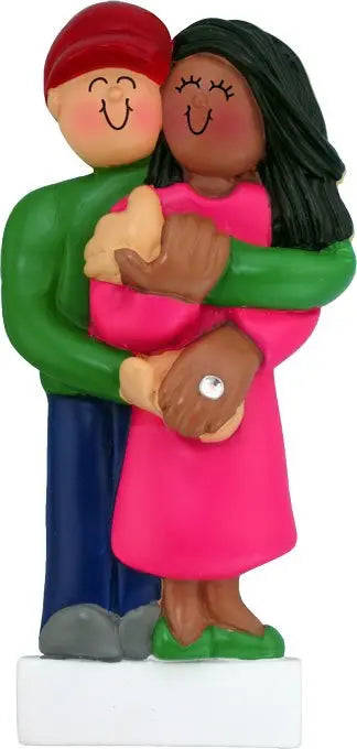 Engaged: Male, Female African - American - Last Elf on the Left