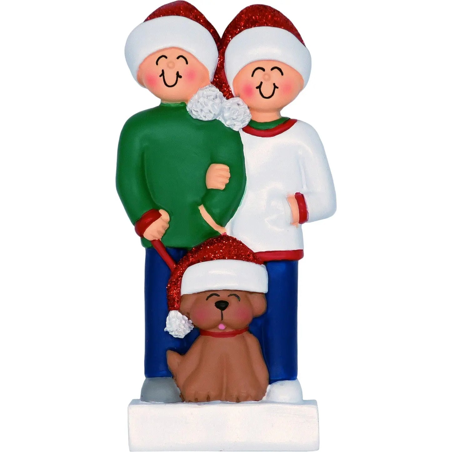 Family w/ Dog: 2 People - Last Elf on the Left