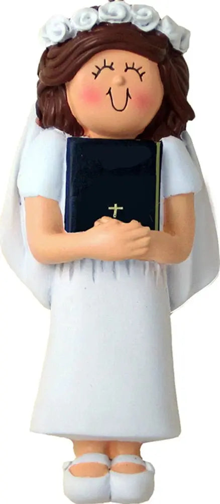 First Communion Bible: Female, Brown - Last Elf on the Left