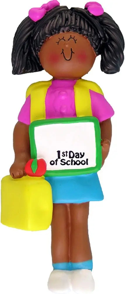 First Day of School: Female, African - American - Last Elf on the Left