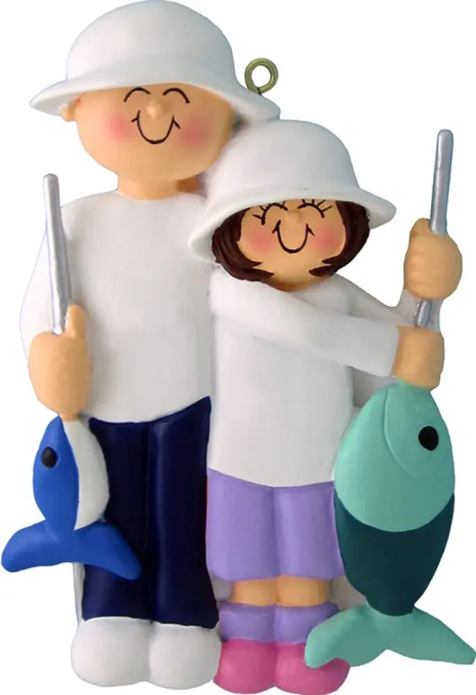 Fishing Friends: Male, Female Child - Last Elf on the Left