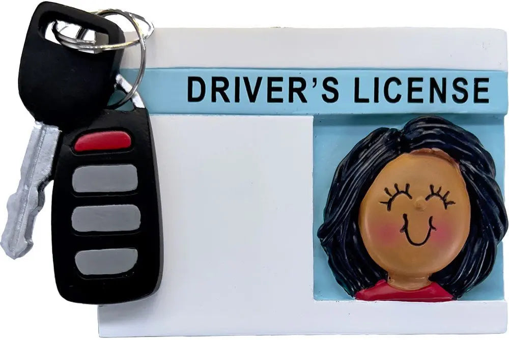 License w/ Fob: Female, African - American - Last Elf on the Left