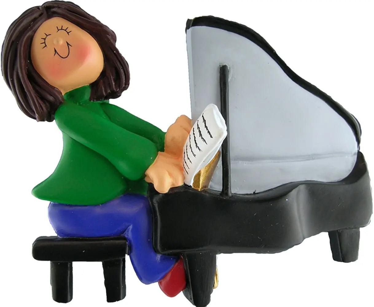 Musician Playing Piano: Female, Brown - Last Elf on the Left
