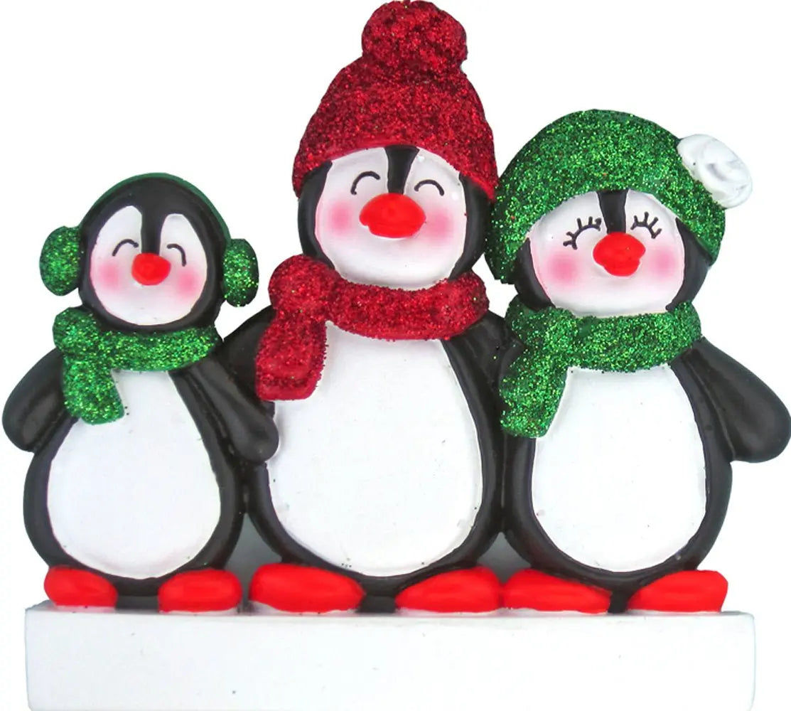 Penguin Family: 3 People - Last Elf on the Left