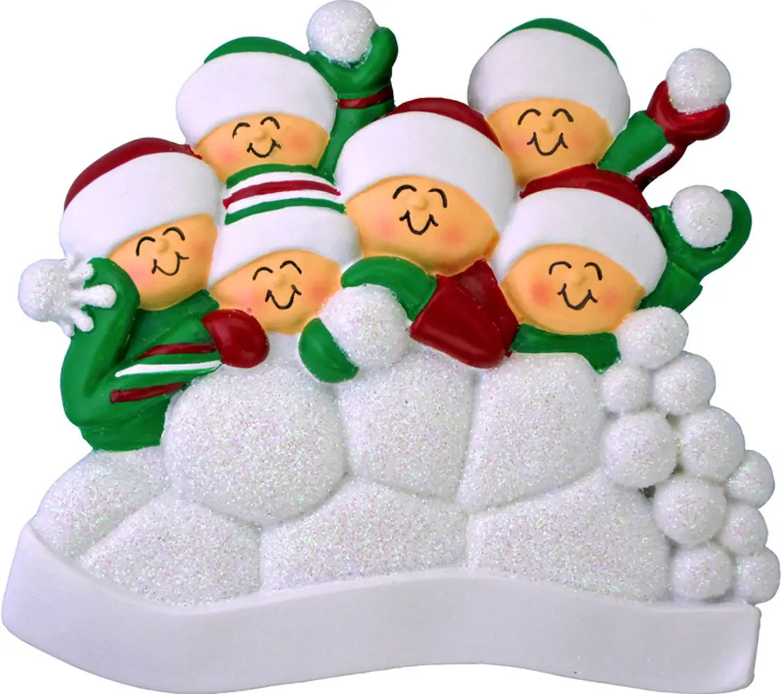 Snowball Fight: 6 People - Last Elf on the Left