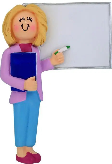 Teacher: Blue Pants, Female Blonde - Last Elf on the Left