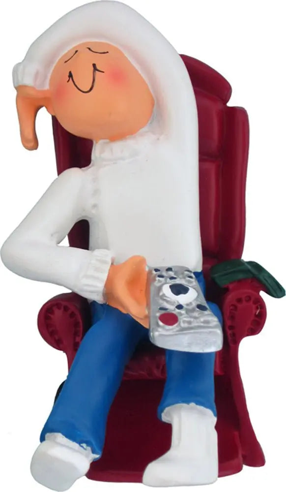 TV Watcher in Recliner - Last Elf on the Left