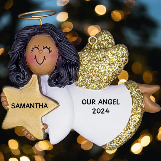 Angel with Star: Female, African - American - Last Elf on the Left