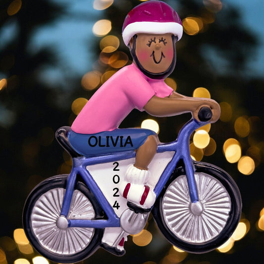 Bicycle Rider: Female, African - American - Last Elf on the Left