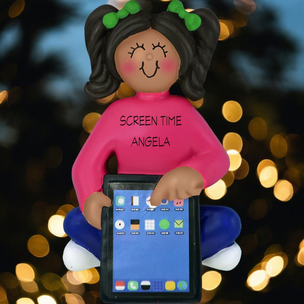 Child w/ Tablet: Female, African - American - Last Elf on the Left