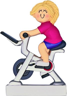 Exercise Bike: Female, Blonde - Last Elf on the Left