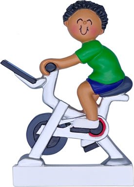 Exercise Bike: Male, African - American - Last Elf on the Left