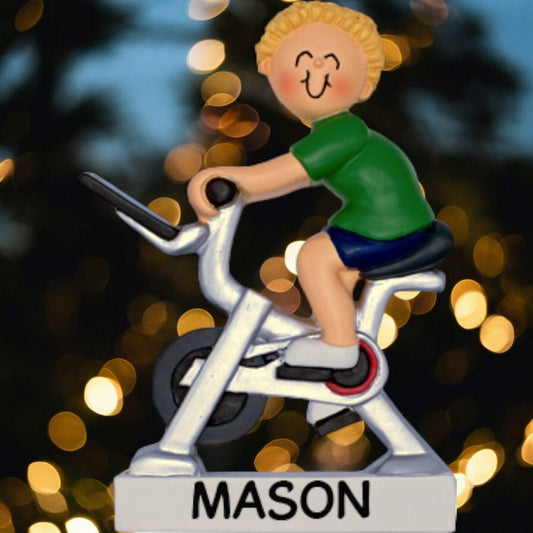 Exercise Bike: Male, Blonde - Last Elf on the Left