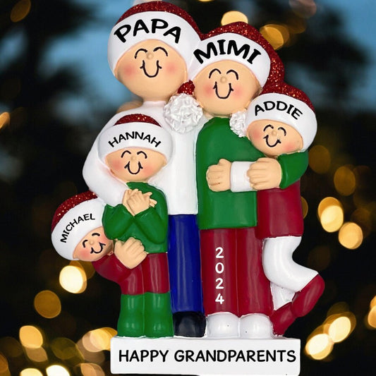 Grandparents & Kids: 5 People - Last Elf on the Left