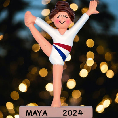 Gymnast Child: Female, Brown - Last Elf on the Left