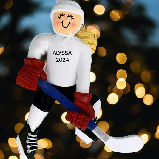 Hockey Player: Female, Blonde - Last Elf on the Left