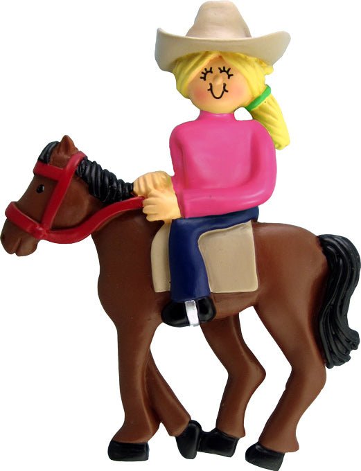 Horseback Riding: Female, Blonde - Last Elf on the Left