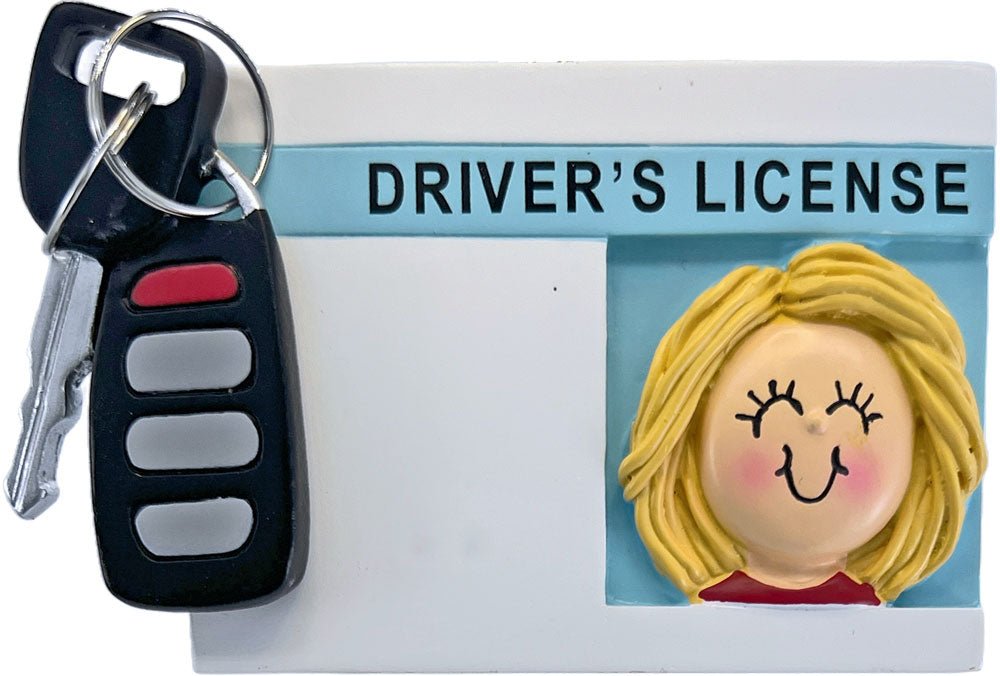 License w/ Fob: Female, Blonde - Last Elf on the Left