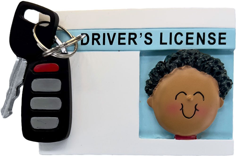 License w/ Fob: Male, African - American - Last Elf on the Left