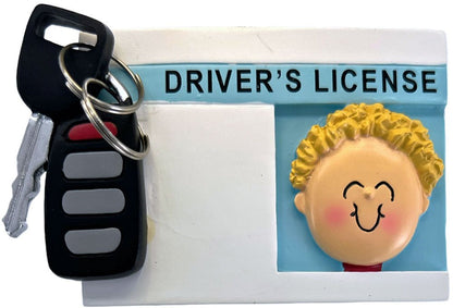 License w/ Fob: Male, Blonde - Last Elf on the Left