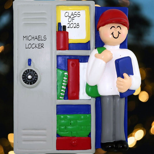 Locker with Student: Male - Last Elf on the Left