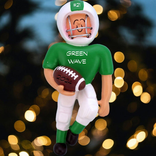 Playing Football: Green Uniform - Last Elf on the Left