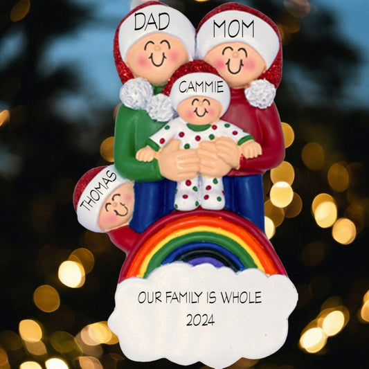 Rainbow Couple & Babies - Last Elf on the Left