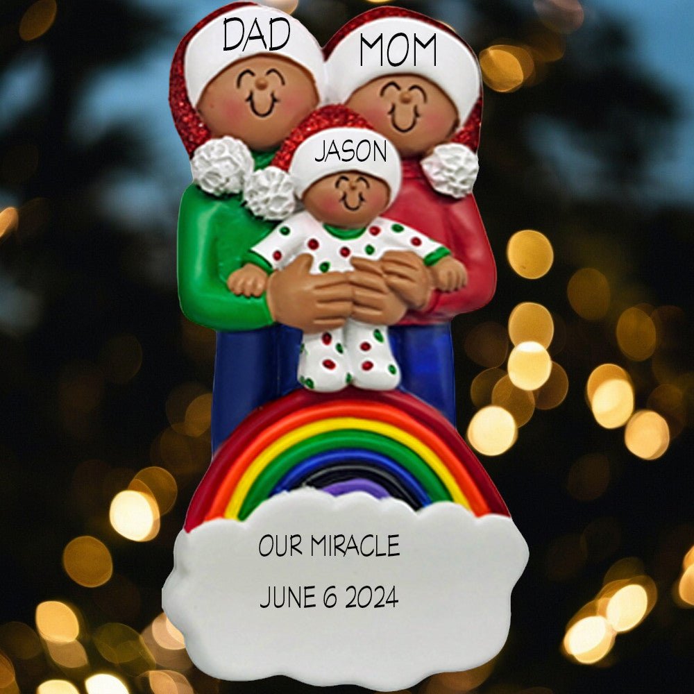 Rainbow Couple & Baby: African - American - Last Elf on the Left