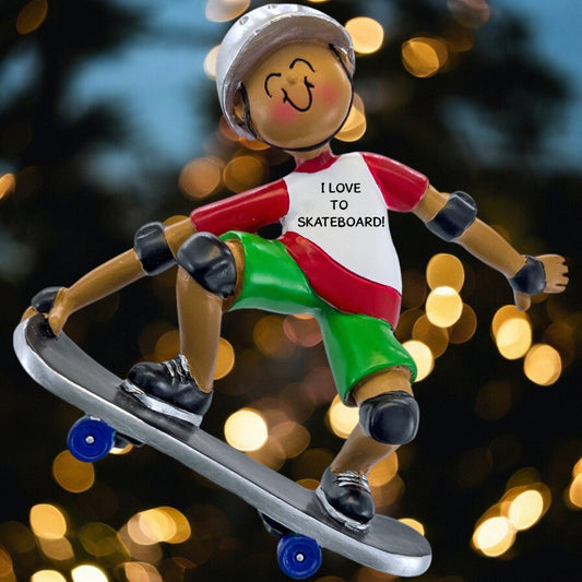 Skateboarder: African - American - Last Elf on the Left