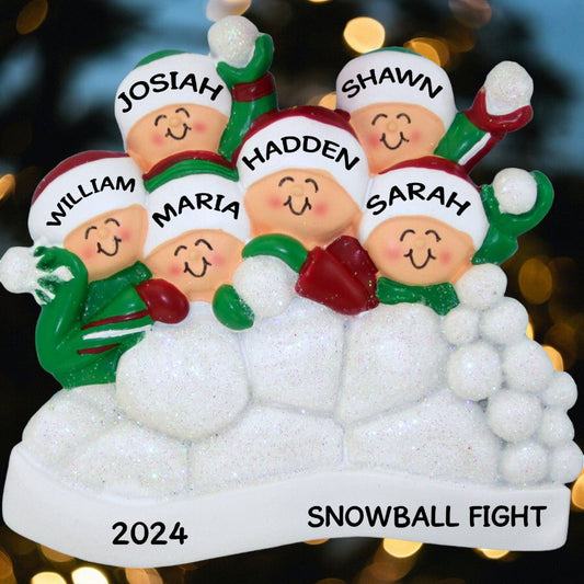 Snowball Fight: 6 People - Last Elf on the Left